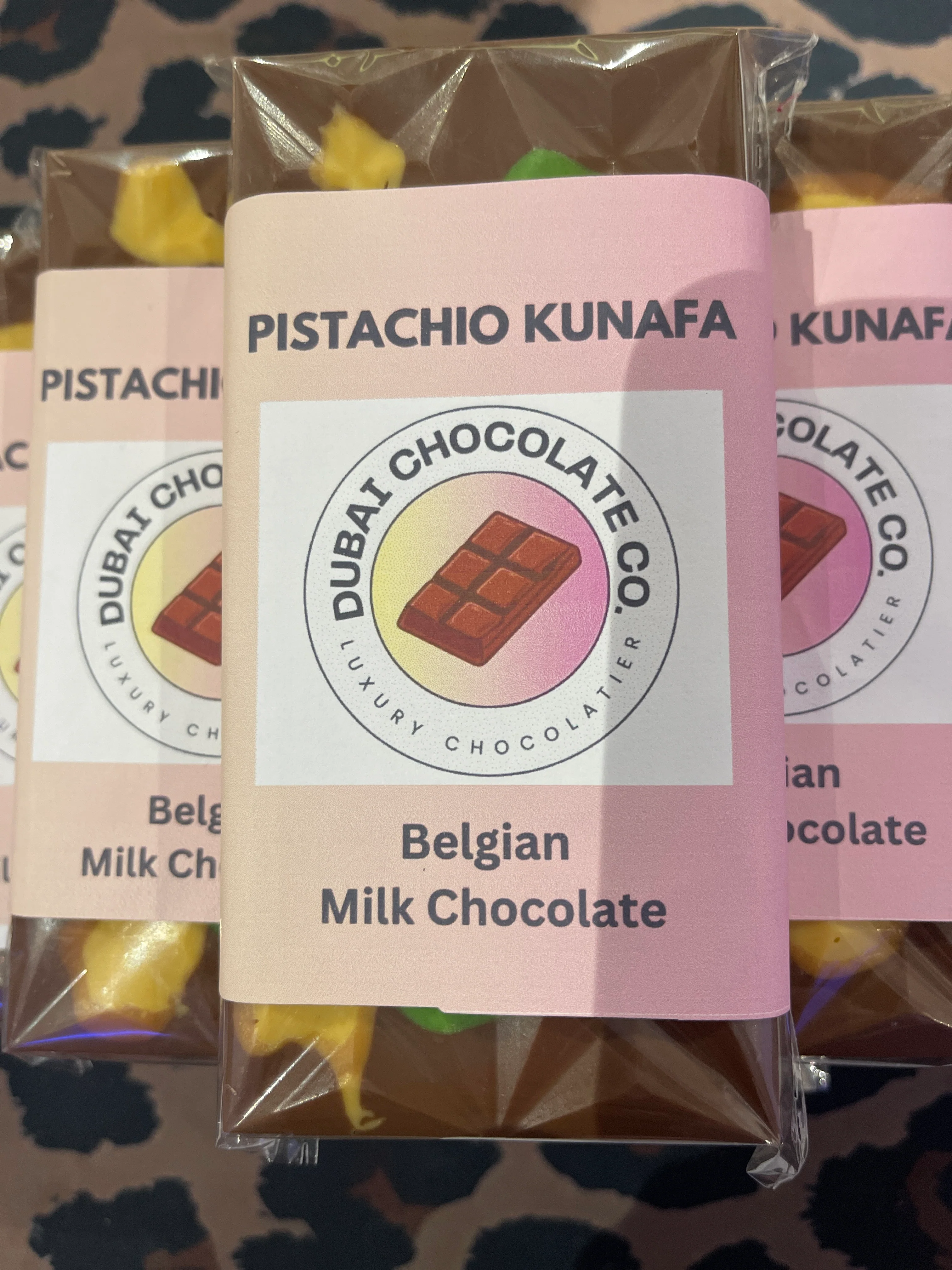 Pistachio Dubai Chocolate Bar Birthday Edition 200g - Image 8